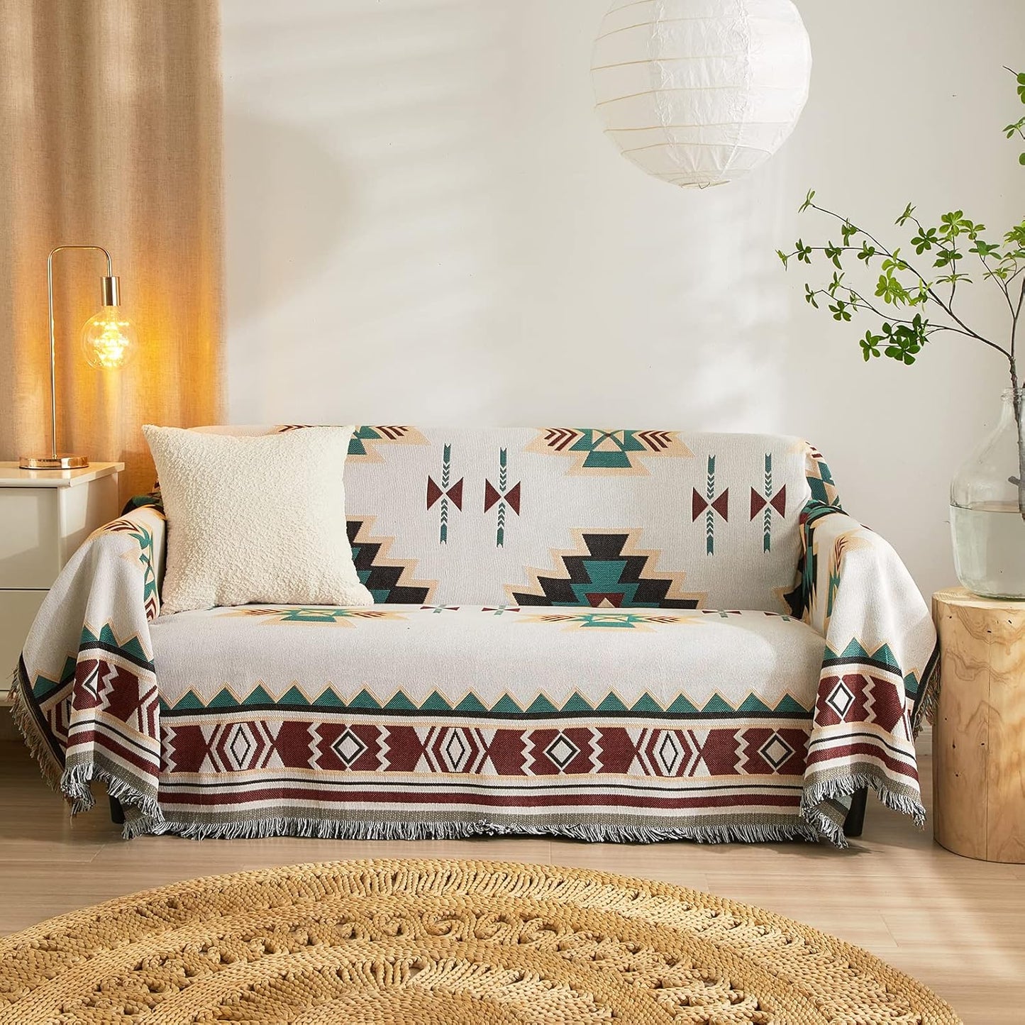 All-season Boho Home Decor Couch Sofa Cover Bed Blanket