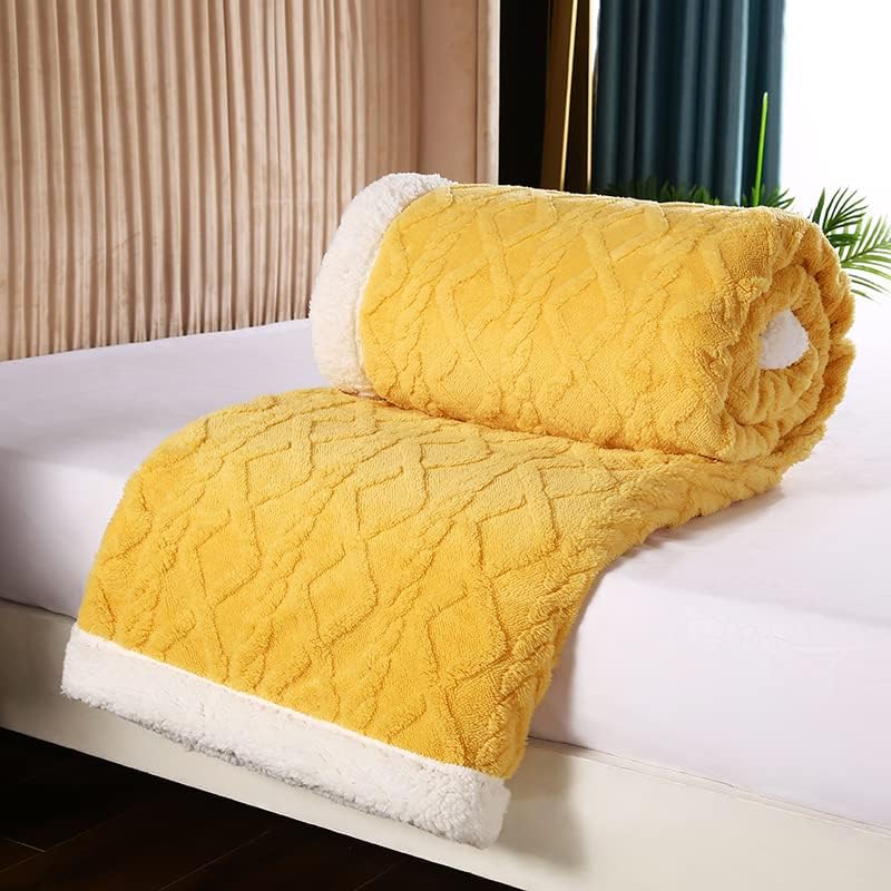 🔥Last Day 69% OFF - 2024 Fall/Winter Tuff Fleece Warm Bed Quilt Couch Cover Sofa Blanket