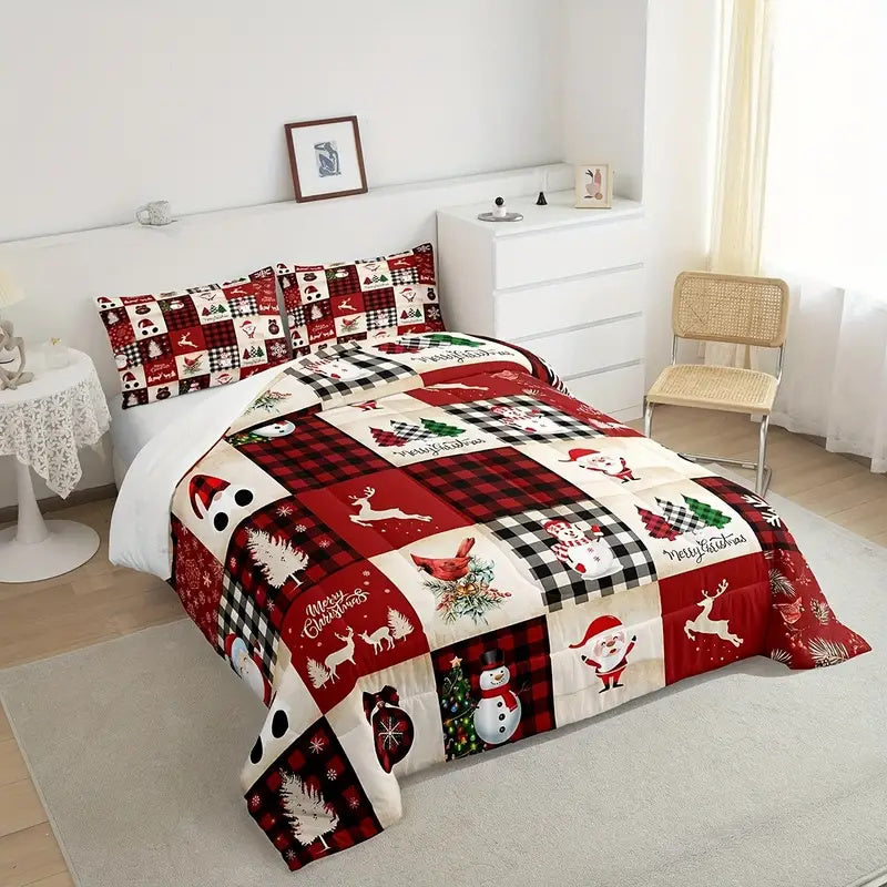 🔥Last Day 69% OFF - Merry Christmas 3D Printed Flannel Pumpkin Plaid Blanket