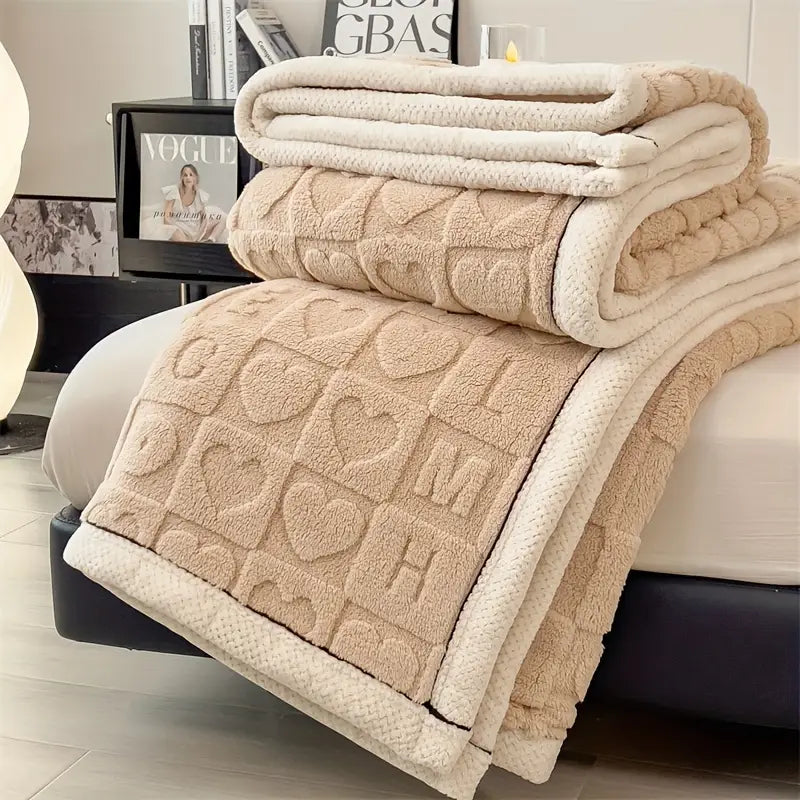 🔥Last Day 69% OFF - 2024 Fall/Winter A-Class Warm Baby Fleece Versatile Throw Blanket