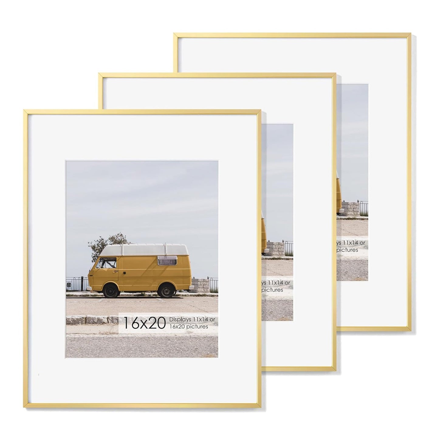 ⭐️Fun Memories® 16 Sizes Metal Picture Frame Aluminum Photo Frames