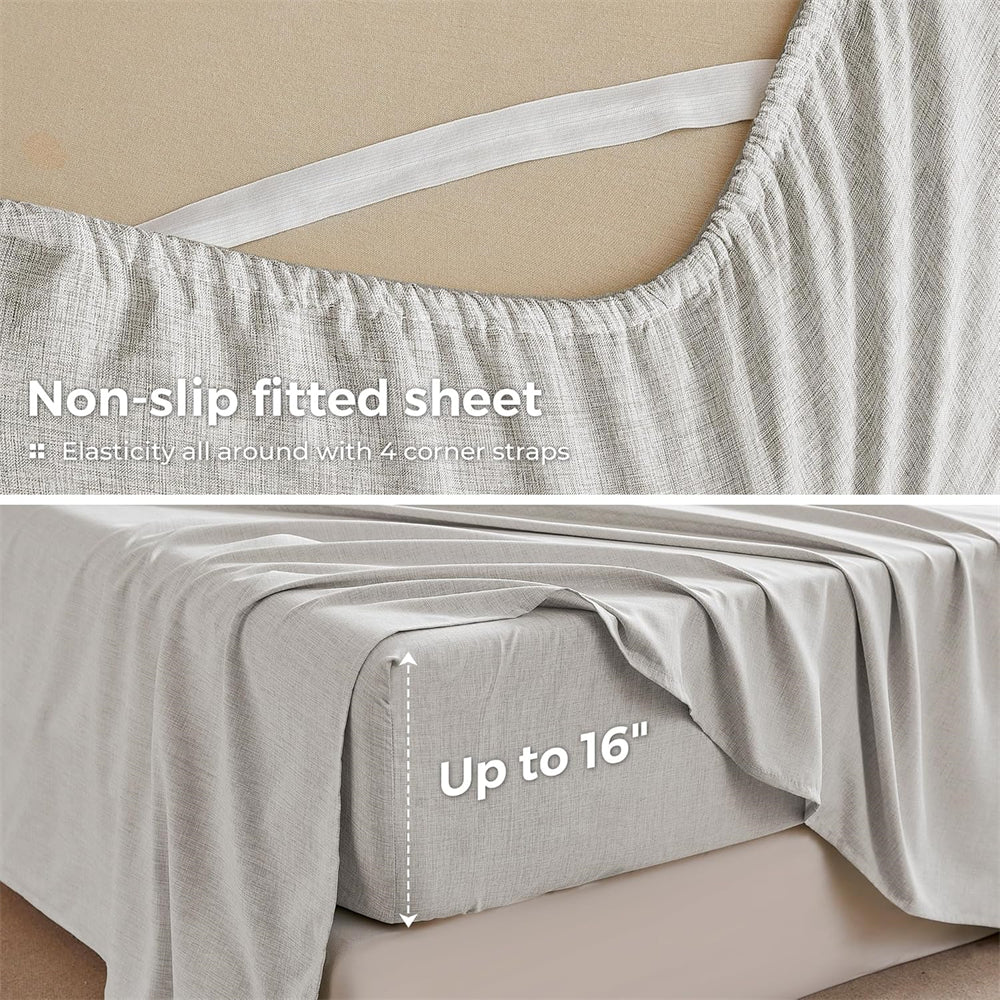 Bedmoon 4-piece Dream Sweeter Bed Sheets Set