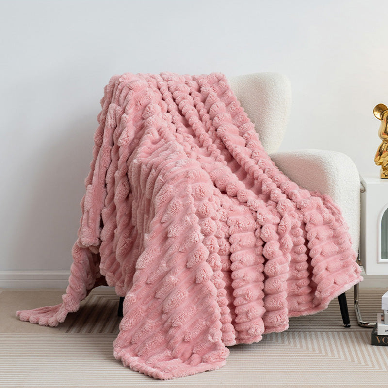 🔥Last Day 69% OFF - 2024 Fall/Winter Warm Plush Faux Fur Flannel Throw Blanket