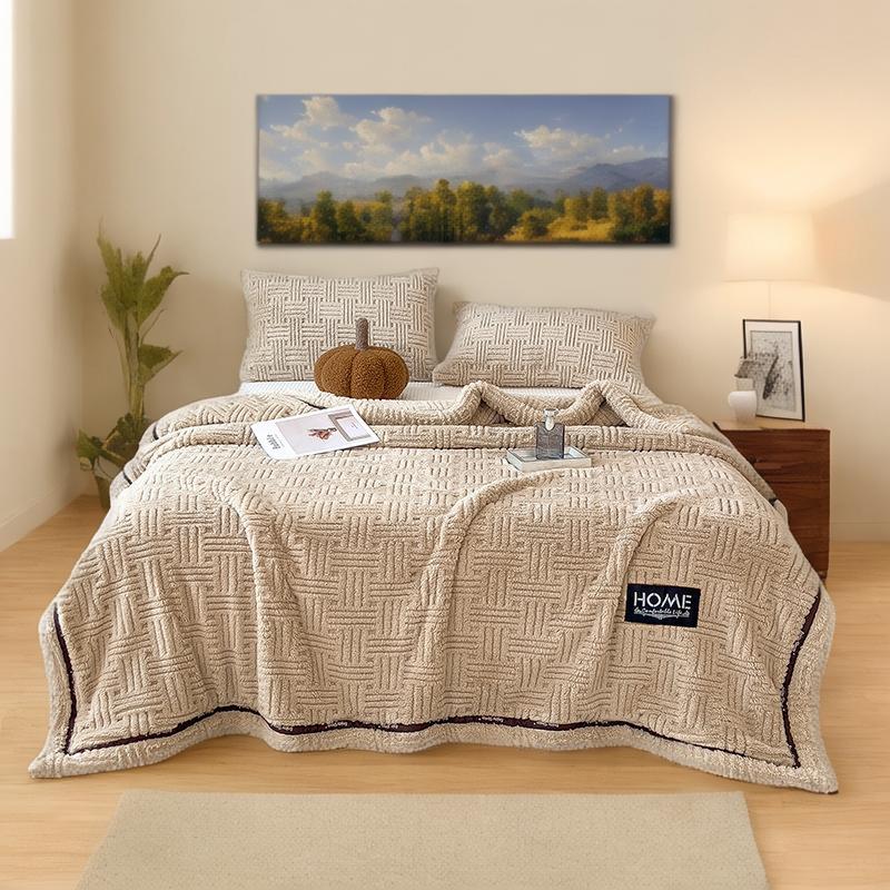 2024 Fall/Winter Warm Coral Fleece Versatile Throw Blanket