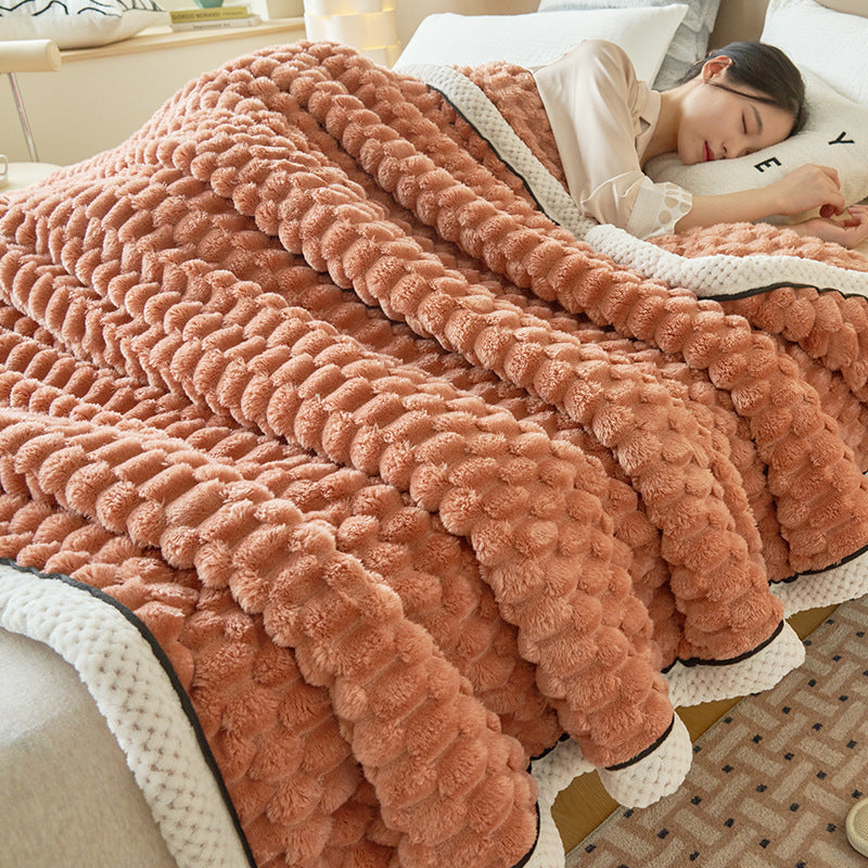 🔥Last Day 69% OFF - 2024 Fall/Winter A-Class Warm Baby Fleece Versatile Throw Blanket