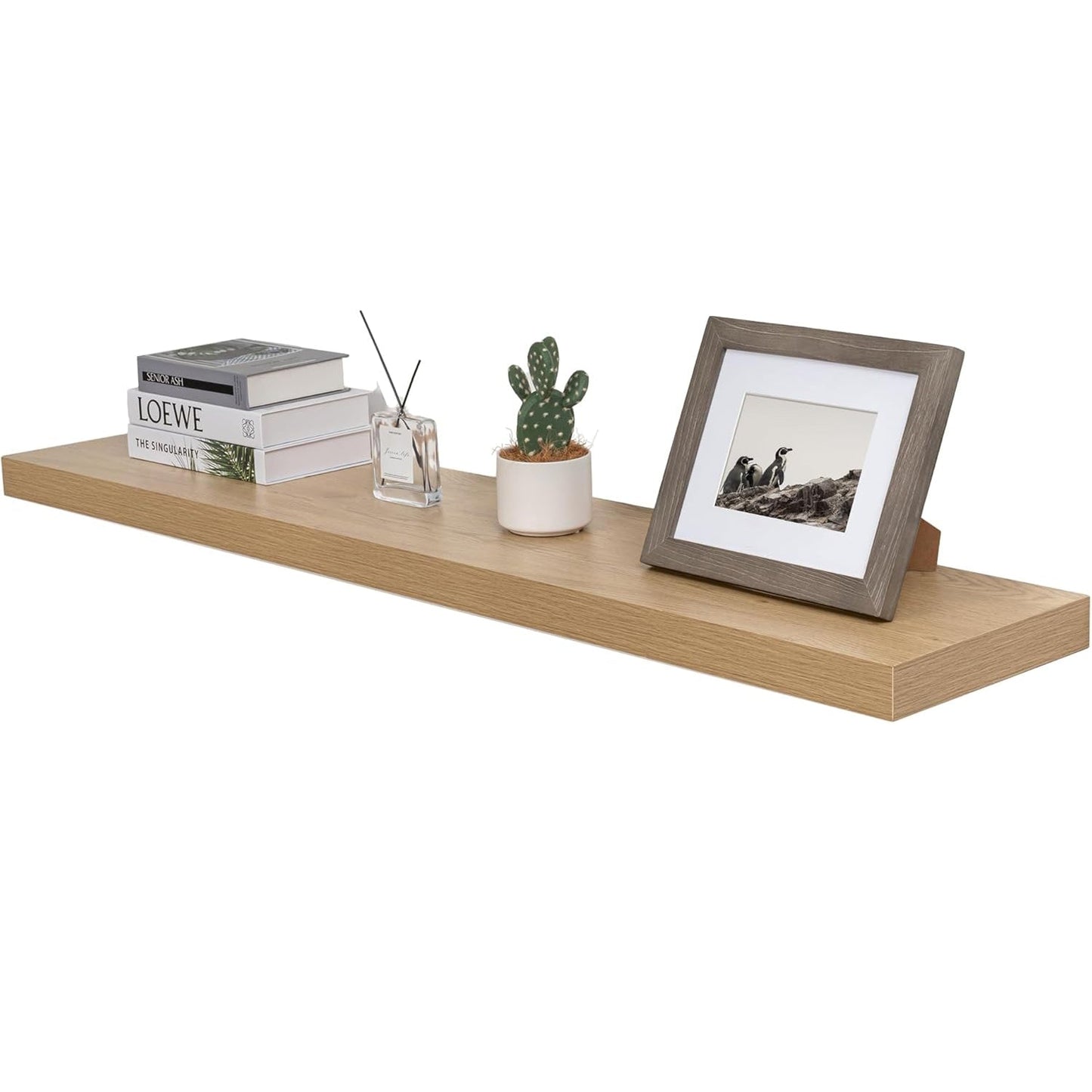 Fun Memories® 12 Inch Deep Wood Wall Floating Shelves