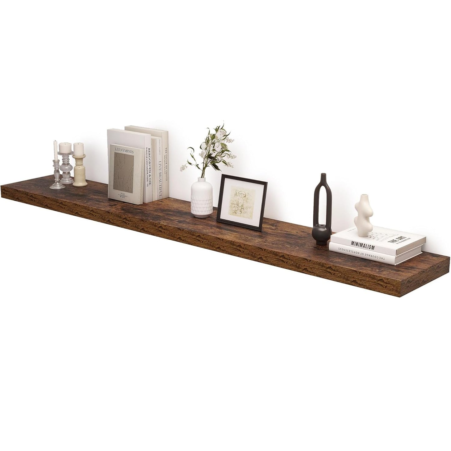 Fun Memories® 12 Inch Deep Wood Wall Floating Shelves