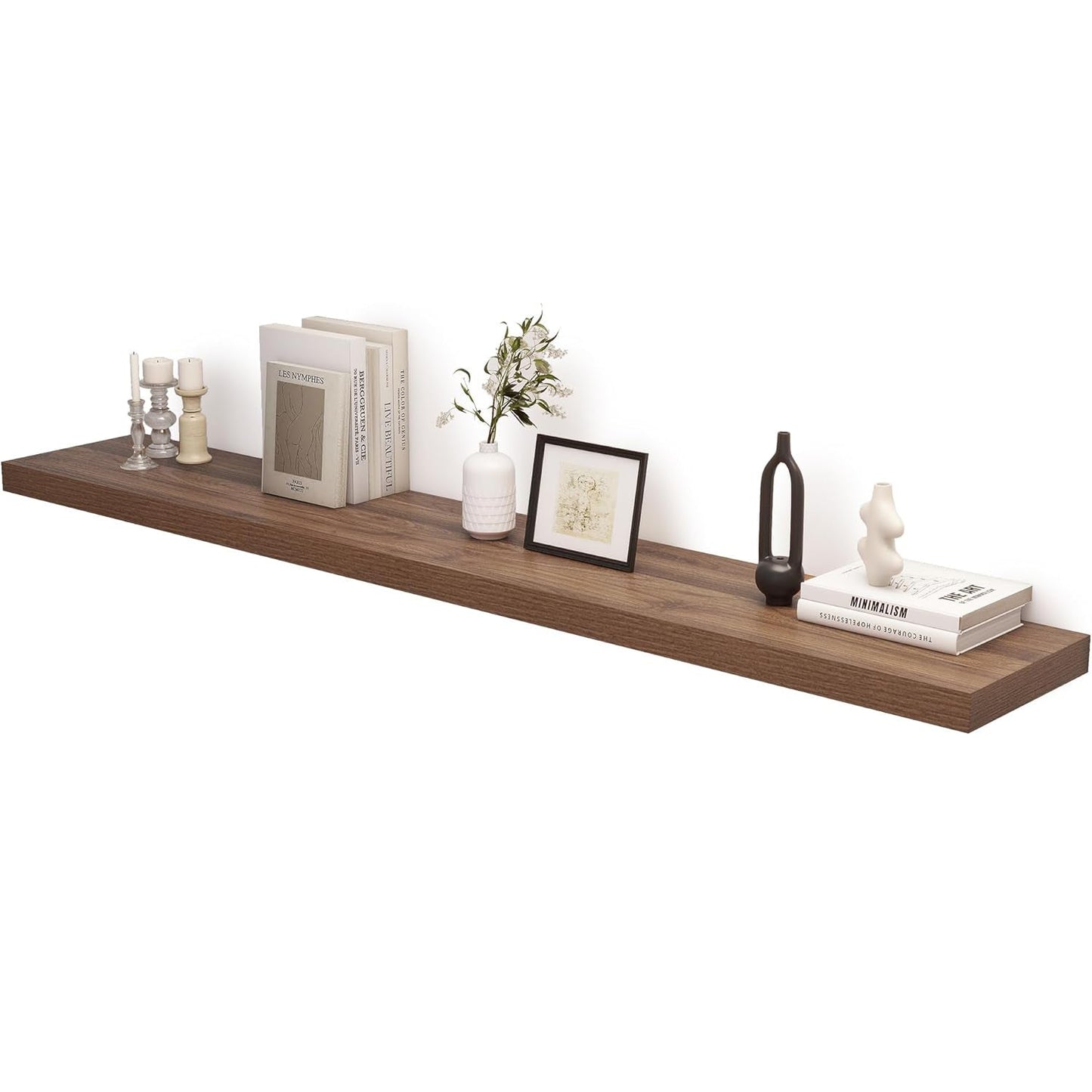 Fun Memories® 12 Inch Deep Wood Wall Floating Shelves