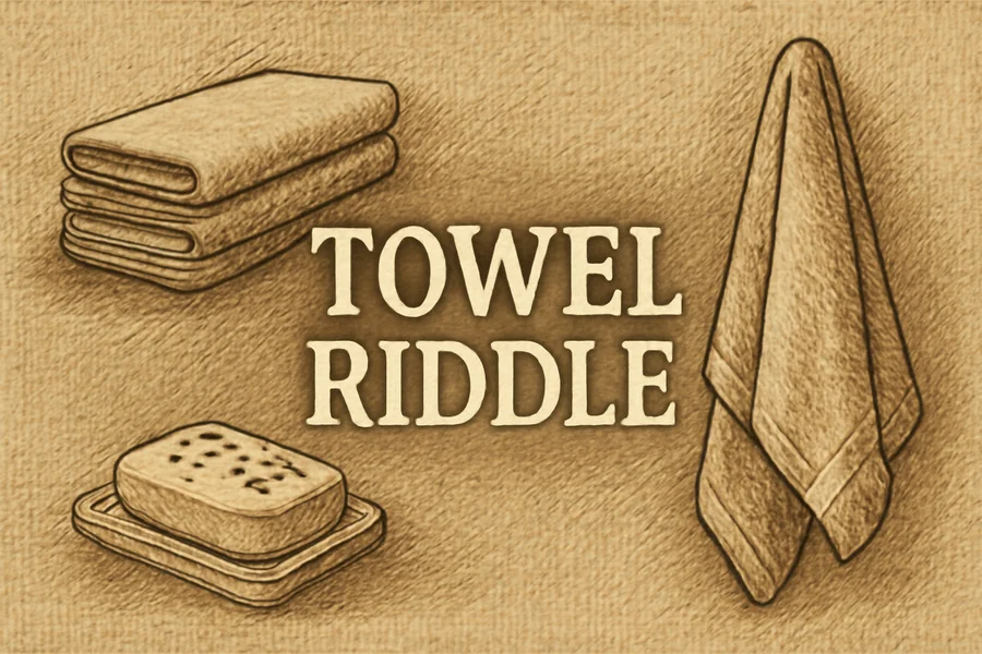 TOWEL RIDDLE