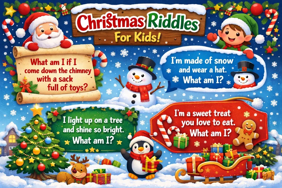 Christmas Riddles For Kids