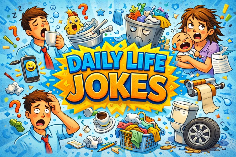 50+ Daily Life Jokes That Feel Too Real Every Single Day