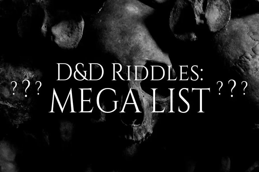 Dnd Riddles