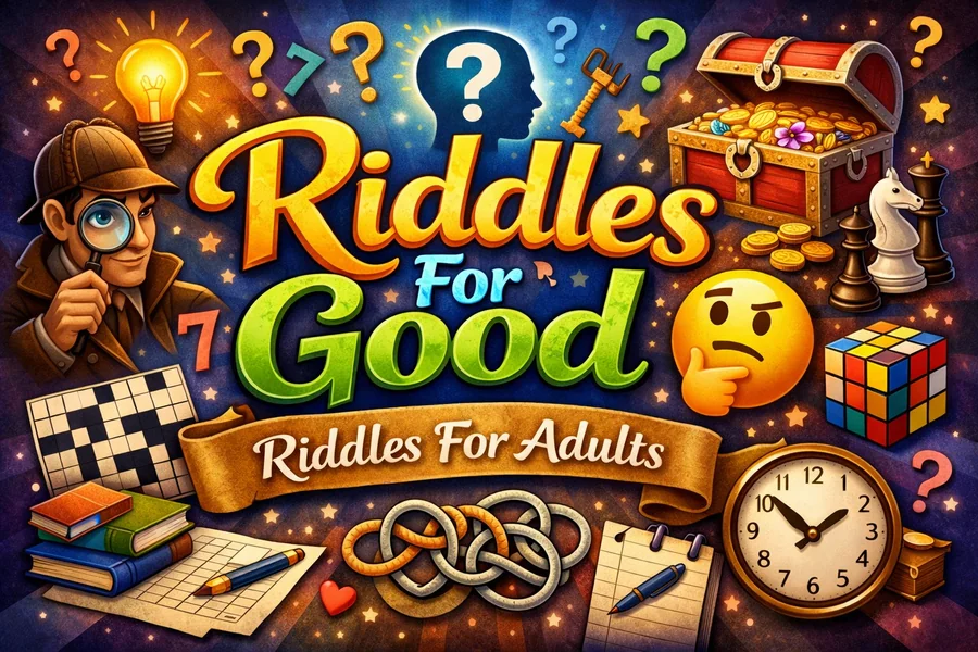 Good Riddles For Adults