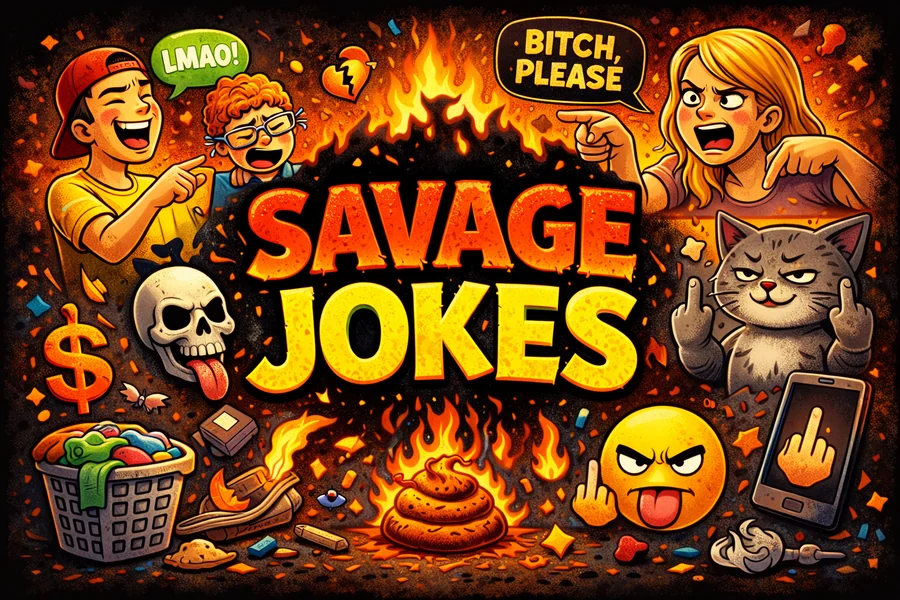 49+ Savage Jokes That Hit Hard And Make You Laugh Loud