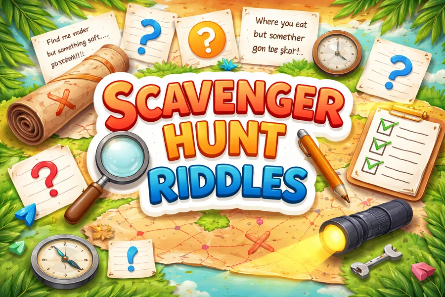 Scavenger Hunt Riddles