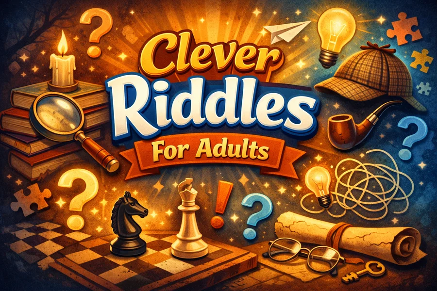 Clever Riddles for Adults