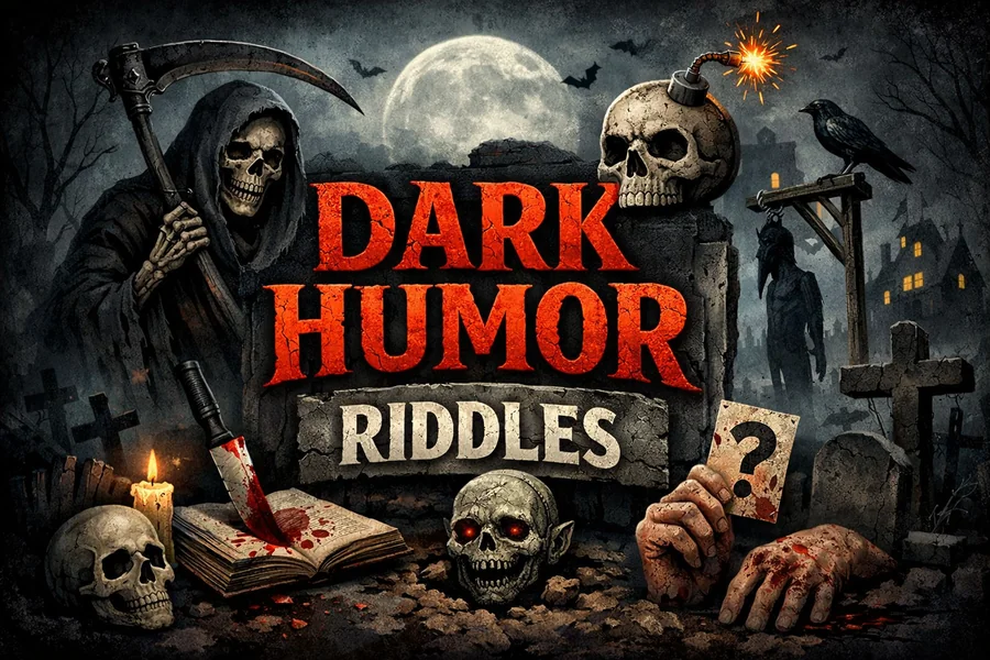 Dark Humor Riddles