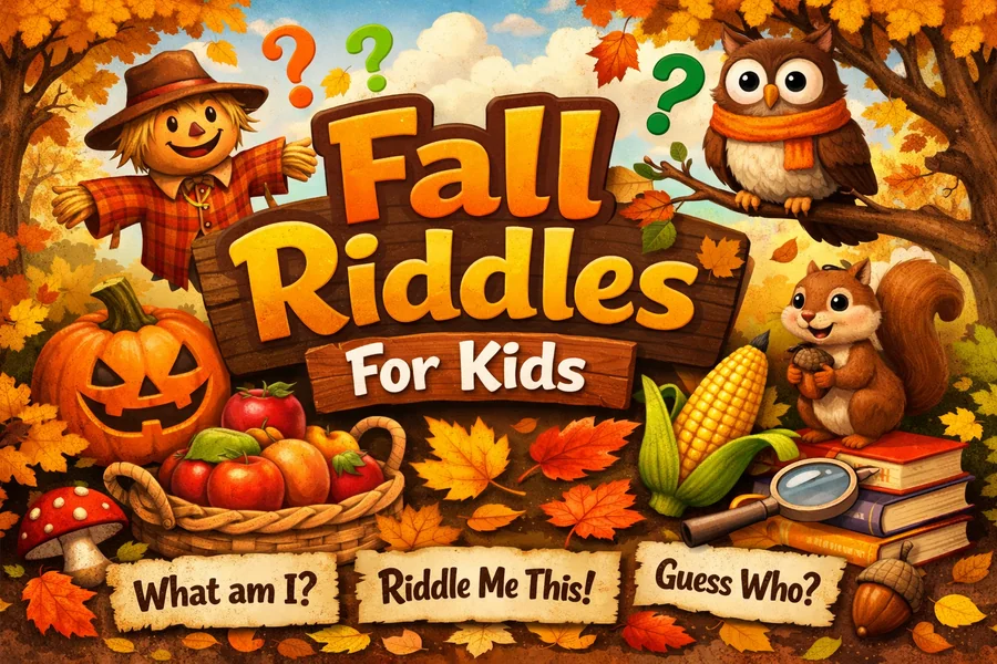 Fall Riddles For Kids