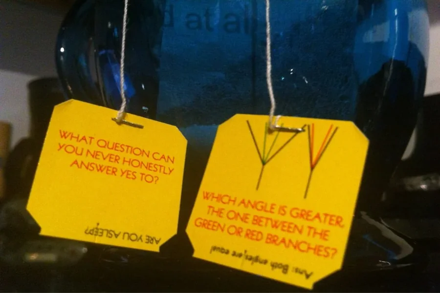 Tea Bag Riddle
