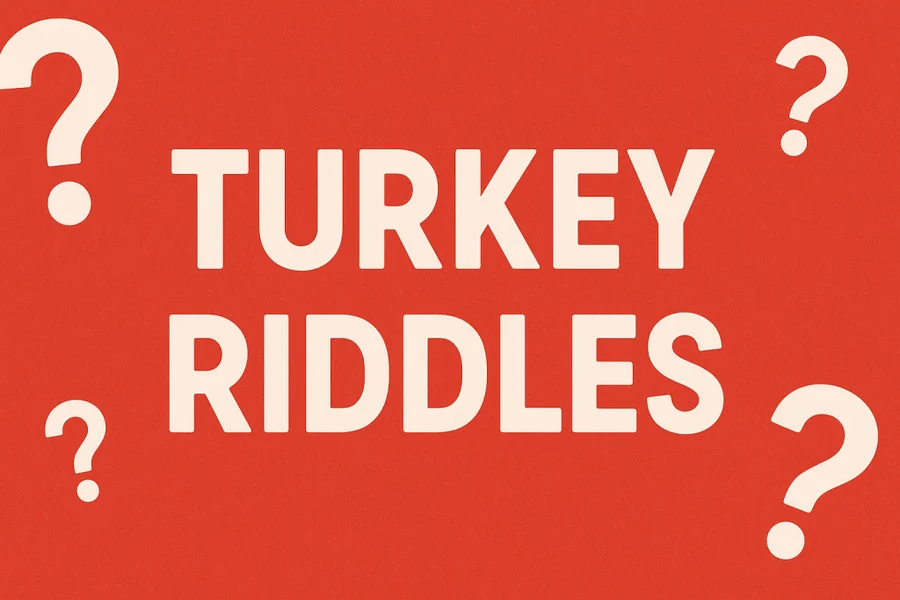 Turkey Riddles